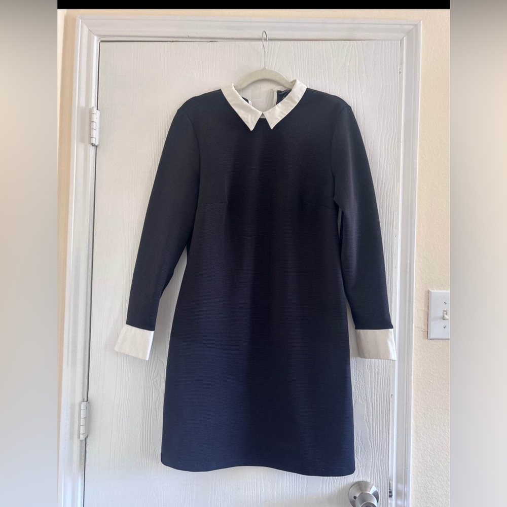 Elegant Black and White Women's Dress
 size 12